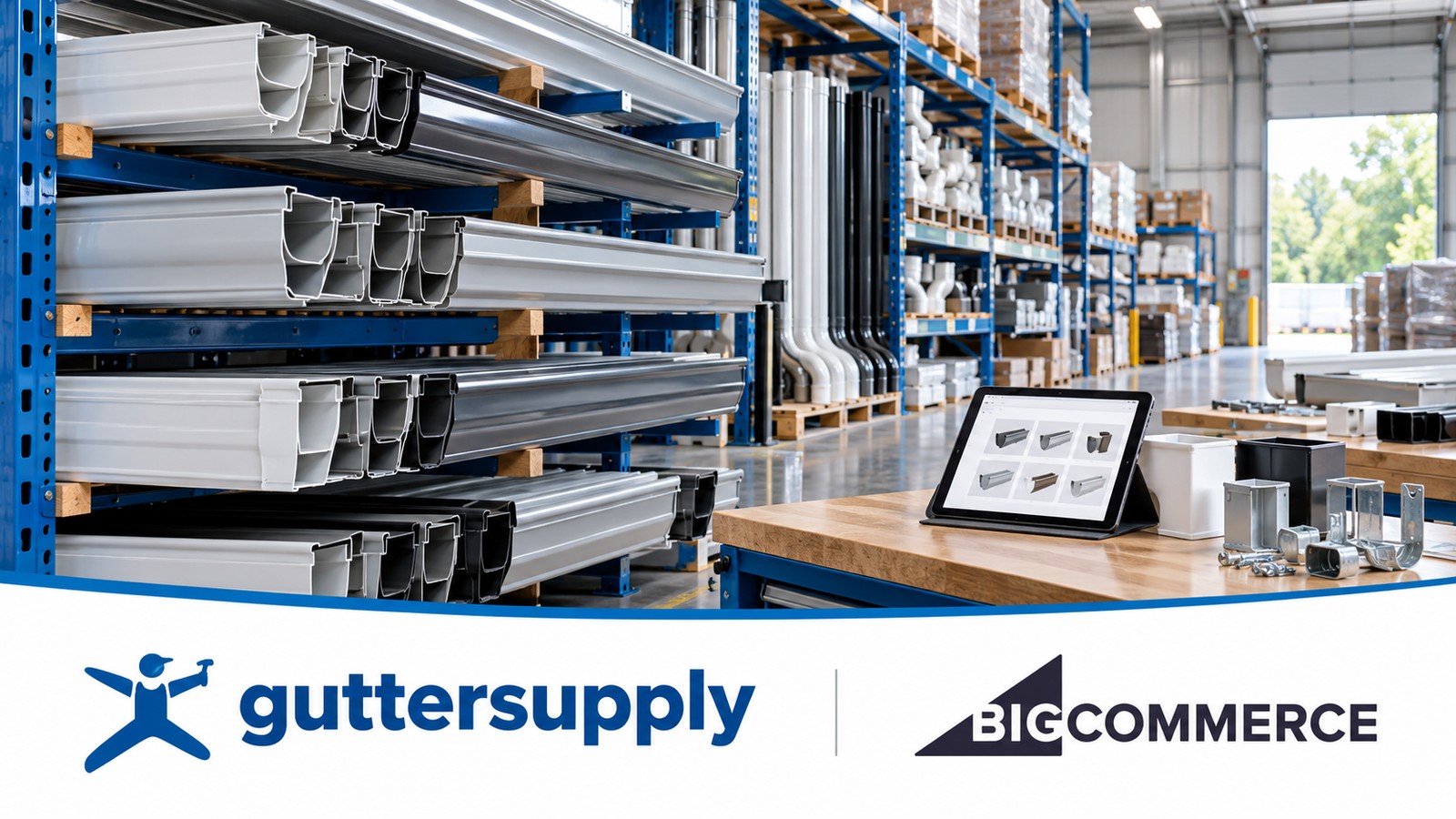 Gutter Supply Modernizes Contractor Ordering with BigCommerce and Amsive