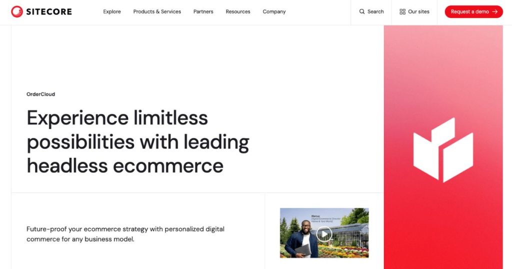 Sitecore ordercloud - b2b ecommerce platform