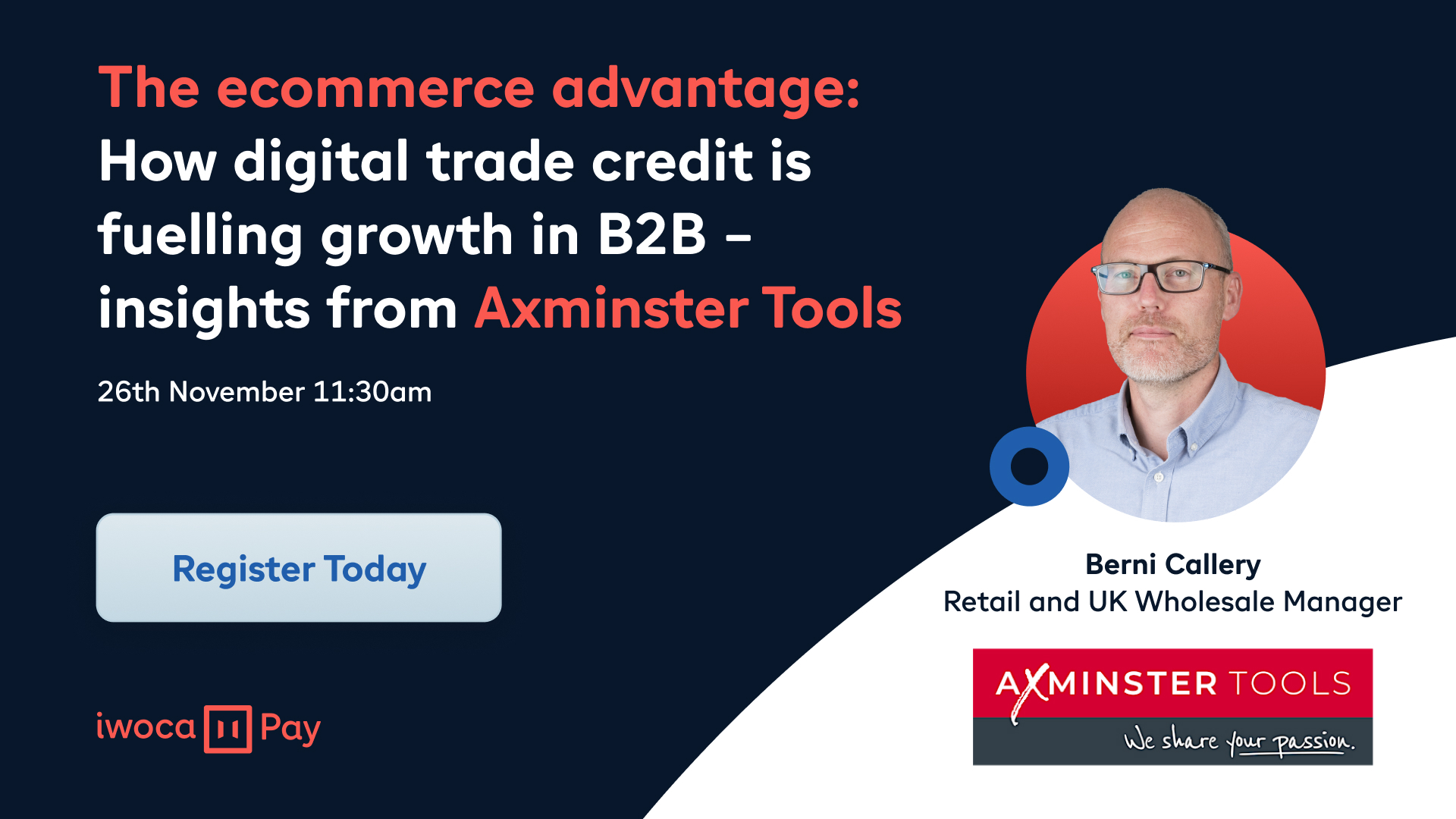 The ecommerce advantage: how digital trade credit is fuelling growth in B2B – insights from Axminster Tools